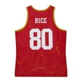 thumbnail image 3 of Men's Mitchell & Ness Jerry Rice Scarlet San Francisco 49ers 1994 Player Burst Tank Top, 3 of 3