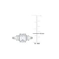 thumbnail image 4 of 2.30 Carat (Ctw) Lab-Created Three-Stone Moissanite Engagement Ring in Sterling Silver, 4 of 5