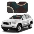 thumbnail image 3 of YFYANG Front Windshield Sun Shade, Abstract Mystery Planet Foldable Car Visor for Cars, Trucks, SUVs, Medium, 3 of 9