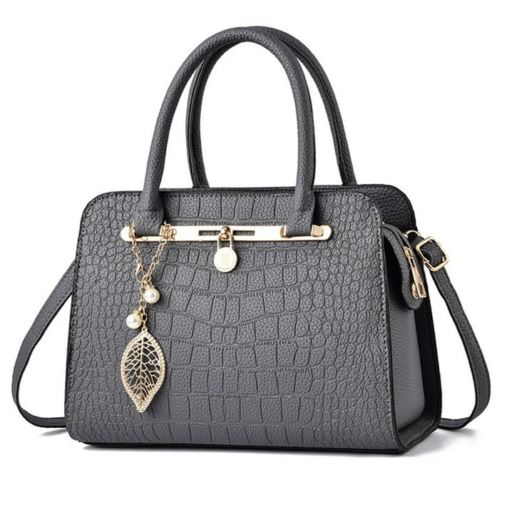 Genuine Leather Handbags Tote Shoulder Bag for Woman Satchel Designer ...