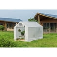 thumbnail image 7 of 6'X8' GREEN HOUSE WITH 2X4' PLANT SHELF, 7 of 7