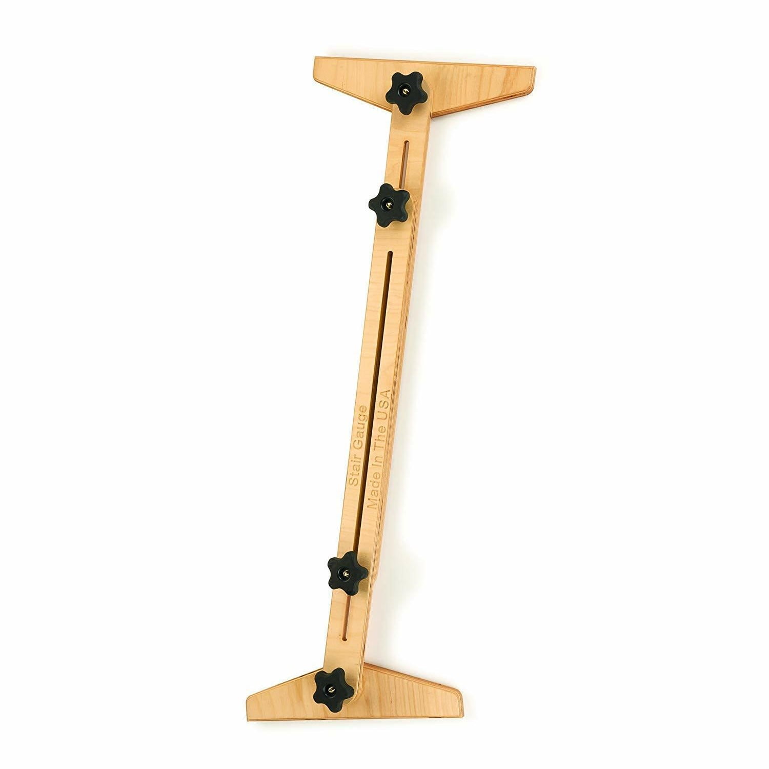 LisFaxbo Stair Jig Stair Tread Jig Stair Gauge Stair Layout Tool Stair Jig Largest Knobs Extends