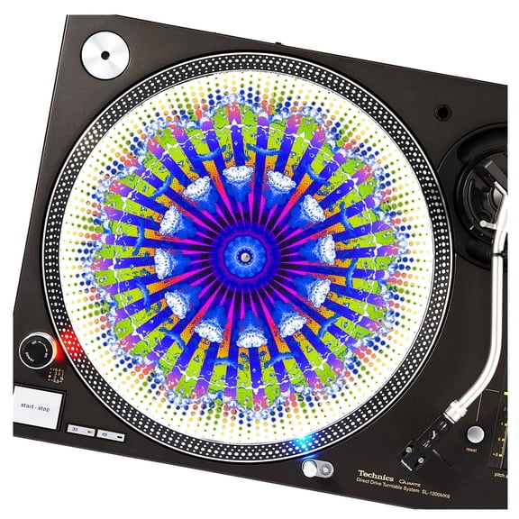 KuzmarK™ 12" DJ Turntable Slipmat - Heaven Clouds DJ
