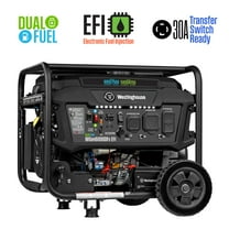 Westinghouse 7500 Peak Watt EFI Dual Fuel Home Backup Portable Generator, Remote Electric Start, Transfer Switch Ready, Gas and Propane Powered, CO Sensor, CARB Compliant