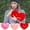A, variant on Lwlmwt Heart-Shaped Pillow 8-inch Plush Pillow Compact and Adorable Decorative Pillow for Sofas, Beds, Home Decor, and Valentines Day Decorations