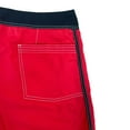 thumbnail image 2 of Quiksilver Men Original Scallop Snap 16" Board Shorts Swim Trunks Red Size 34, 2 of 4