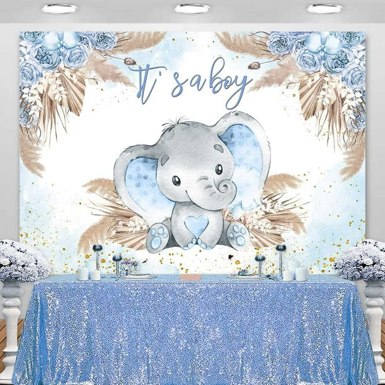 Birthday Party Little Peanut Elephant Baby Shower Decorations
