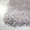 thumbnail image 4 of Safavieh Flokati Augustin Solid Shag Area Rug, Silver, 5'3" x 7'6", 4 of 12