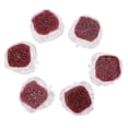 thumbnail image 2 of 6pcs lentejuelas de resina irregulares artesanías de cristal imitado Rojo púrpura, 2 of 9