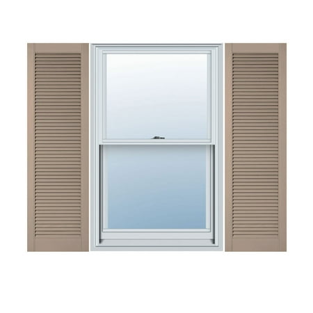 Lifetime Vinyl Shutters - 14 1/2