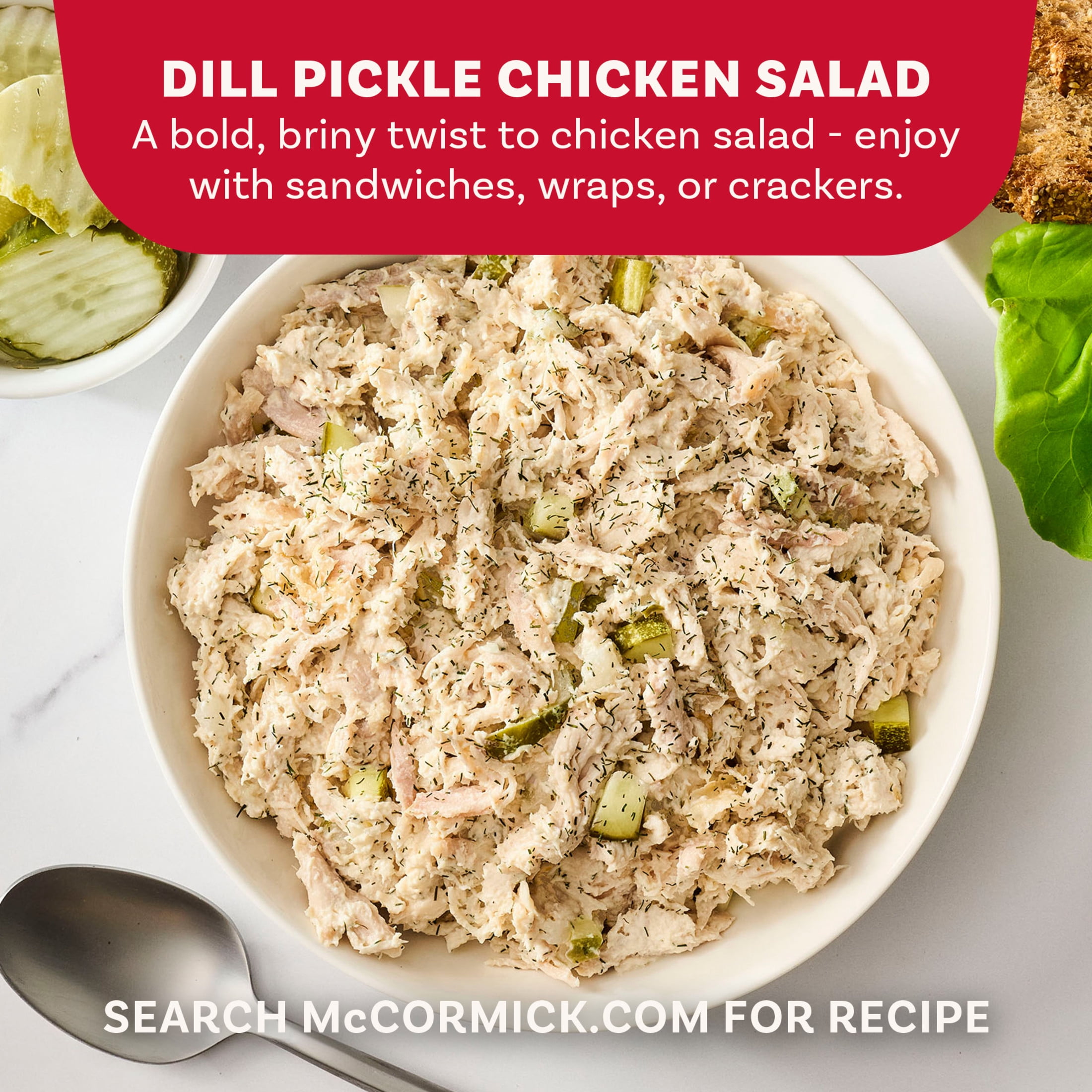 (4 pack) McCormick Kosher Dill Weed, 0.62 oz Bottle