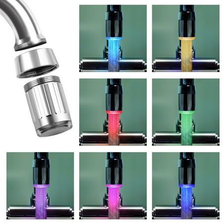 Insten Automatic Changing Led Water Faucet Stream Light 7 Colors