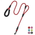 thumbnail image 1 of GHSDFBB Plutus Pet Rope Dog Leash 6ft Long,Traffic Padded Two Handle,Heavy Duty,Reflective Double Handles Lead for Control Safety Training,Leashes for Large Dogs or Medium Dogs,Dual Handles Lead, 1 of 6