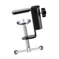 thumbnail image 3 of Runquan Desktop Mounting Clamp Camera Mount Clamp Heavy Duty Sturdy Desktop Bracket Magnifying Glass Lamp Base for Studio Video Light Black Iron, 3 of 8