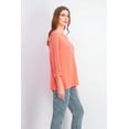thumbnail image 3 of Charter Club Women's Crochet-Inset Top Pink Size Small, 3 of 3