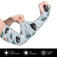 thumbnail image 3 of Uemuo Elephant Tree Printed Arm Sleeves, Cooling UV Sun Protection Sports Compression for Men/Women, 3 of 8