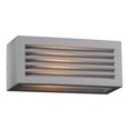 thumbnail image 1 of PLC Lighting 2242SLLED Madrid 1-Light Outdoor Fixture Light, Silver, 1 of 1