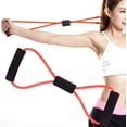 thumbnail image 2 of Resistance Bands, Chest Expander Muscle Exerciser for Men Women 8-Shaped Tensioner Stretch Band Shoulder Arm Elastic Rope for Chest Expansion Exercise, Yoga, Home Practice, 2 of 6