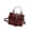 Red, variant on Women Top Handle Bag Trendy Crossbody Bag Stylish Shoulder Bag Korean Styles Box Bag Handbag Purse for Everyday Work