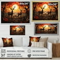thumbnail image 4 of Designart "African Bright Tints" African Floater Framed Wall Art Living Room, 4 of 7