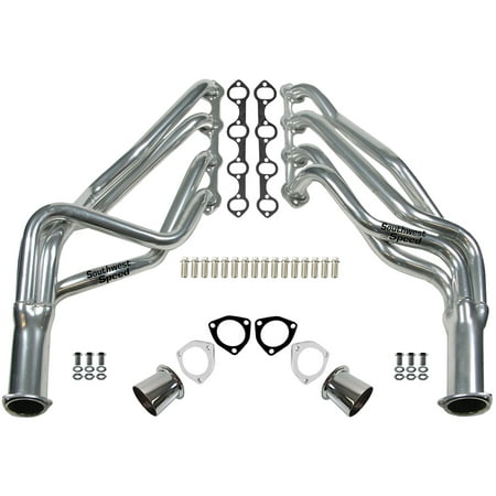 Southwest Speed Chrome 1966-1973 Ford Mercury Long Tube Headers Small Block Ford 289-351 Mustang Fairlane Falcon Ranchero Torino Comet Cougar Cyclone