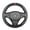 Black suede+black artificial leather+red carbon maker+red thread, variant on MEWANT Handsewing Steering Wheel Cover for BMW M Sport E87 E81 E82 Coupe 1 Series E90 E91 E92 E93