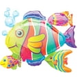 thumbnail image 2 of Sea Buddies 2nd Birthday Party Supplies Underwater Ocean Animals Theme Balloon Bouquet Decorations, 2 of 7