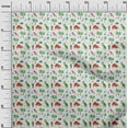 thumbnail image 2 of oneOone Silk Tabby White Fabric Leaves|Palm Tree & Dinosaur Sewing Material Print Fabric By The Yard 42 Inch Wide, 2 of 4