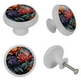 thumbnail image 4 of Ink Plant Kitchen Hardware: Fluorescent Drawer Pulls - Round 4-Pack, Glow-in-the-Dark Knobs for Cabinets, Wardrobes, and Dressers, 4 of 6