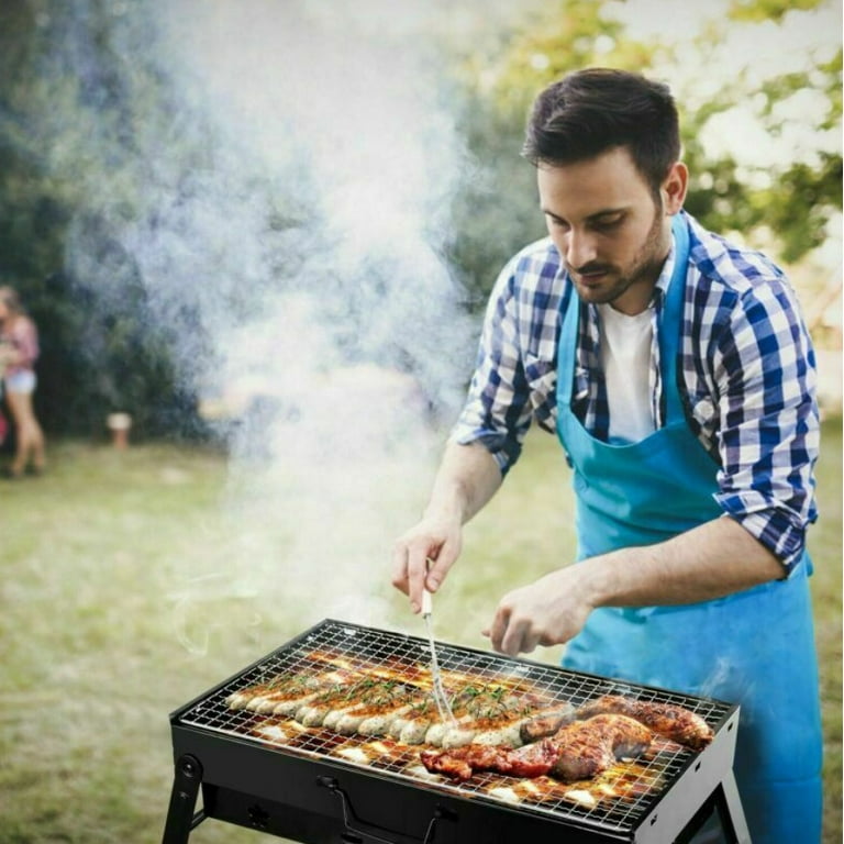 Large portable charcoal clearance grill