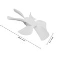 thumbnail image 2 of SOPOTUTU Rv Fan Blade Odor Removal White Plastic 15.7X5.9X0.8In 1Pcs, 2 of 8
