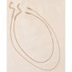 thumbnail image 4 of Design Sense Femenino Clavícula Cadena Delgado Hueso Collar Collar apilable para las mujeres, 4 of 4