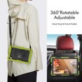 thumbnail image 5 of Case for Lenovo Tab M10 HD 2nd Gen 10.1 Inch 2020 with Screen Protector, 360 Degree Rotating Kickstand Hand Strap Heavy Duty Shockproof Cover with Shoulder Strap, Lime, 5 of 7