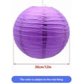 thumbnail image 2 of 3pcs Paper Lanterns Decorative Round Chinese Paper Lanterns for Birthday Halloween Wedding Baby Bridal Shower Home Decor Party Decoration (12in), 2 of 6