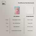 thumbnail image 6 of Pastel Lion Bubblegum Canvas Glam Wall Decor by Art Remedy, Gallery Wrapped, 10 x 15, 6 of 7