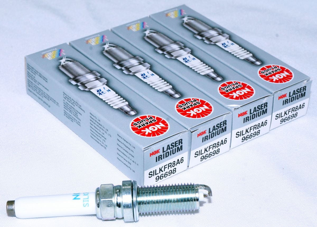 NGK 91961 Laser Iridium Spark Plug (4 Pack) Fits select: 2015-2021