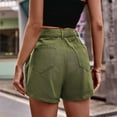 thumbnail image 5 of Sngxgn Womens Skirts Elastic Waist A-Line Pleated Long Skirts(Green,L), 5 of 5