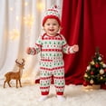 thumbnail image 2 of mgoYE Toddler Baby Boy Long Sleeve Pullover Tops + Pants 2Pcs Outfit Fall Winter Outfits Graphic Print Toddler Boy Clothes, 2 of 9