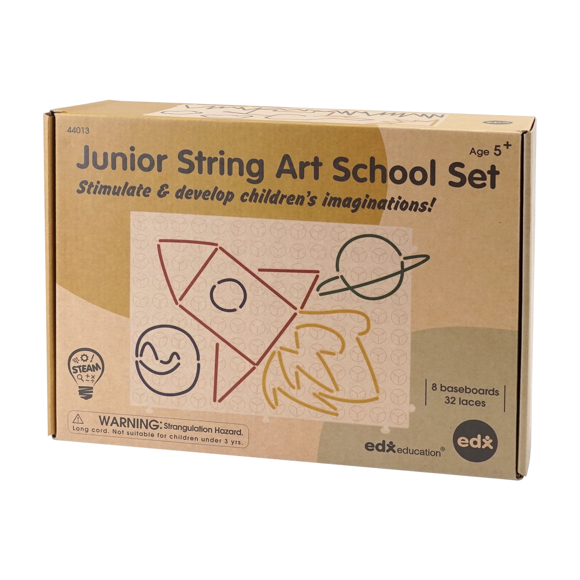 edxeducation Junior String Art - School Set