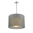 thumbnail image 6 of Z-Lite 194-20G Arosia 20" Wide Drum Chandelier - Chrome, 6 of 7