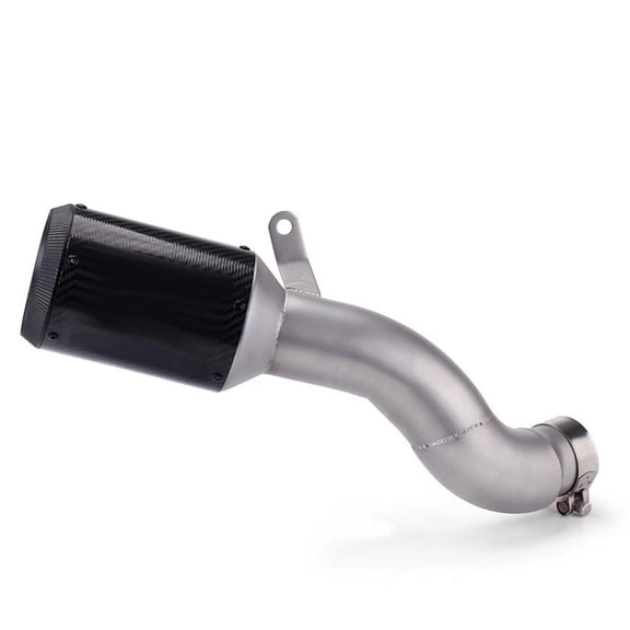 Motorcycle Exhaust Pipe Muffler Exhaust Middle Link Pipe For Kawasaki Z900 2017 2018-2021 Durble Accessories