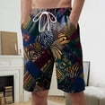 thumbnail image 2 of Gibobby Mens Shorts Men's Casual Stretch Cargo Shorts Classic Drawstring Elastic Waist Summer Work Short with Multi Pockets(XXXXXL,Black), 2 of 7