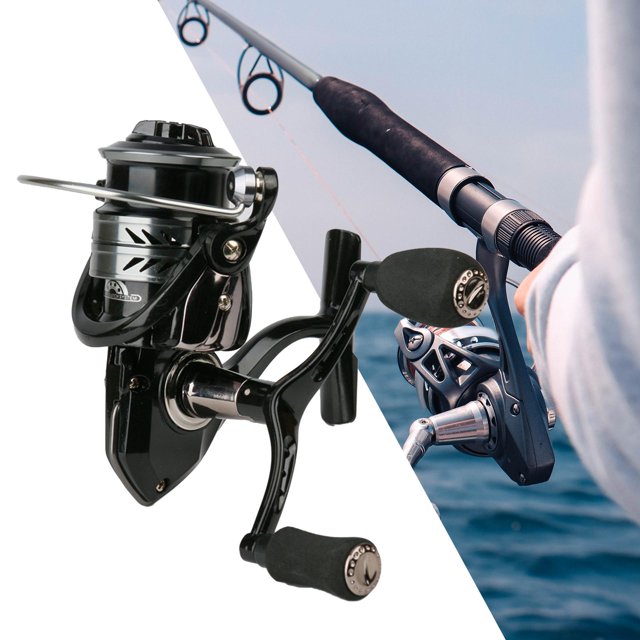 Carrete de pesca de alta velocidad 5,0: 1 5 + 1 BB carretes de lanzamiento de cebo para bagre de salmón 3000 Sharpla Carrete de pesca