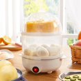 thumbnail image 2 of Electric Egg Cooker - Perfectly Steamed Soft Boiled Eggs, Fully Cooked Eggs, and More, 2 of 3