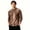 Khaki, variant on Fanshiluo Men's Mock Neck Long Sleeve Velvet Fleece Base Layer Shirt, Warm Undershirt,Size S-3XL