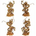 thumbnail image 3 of Dragon Ball Z Shenlong figura de acción Anime Cyan Gold Shenron deseando dragón modelo Super Saiyan estatuilla estatua juguetes niños regalos, 3 of 4