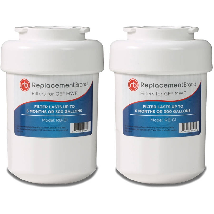 GE MWF Comparable Refrigerator Water Filter, 2pk by Generic