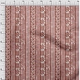 thumbnail image 4 of oneOone Rayon Brown Fabric Block Print Sewing Craft Projects Fabric Prints By Yard 56 Inch Wide, 4 of 4