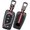 3 Buttons Red White, variant on Key Fob Cover Compatible with Toyota Auris Prius Corolla Altis Avensis Verso Yaris Aygo Camry Highlander RAV4 Fortuner 3 Button Keychain Case Holder Protector,2 Buttons Red Blue