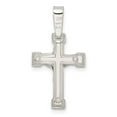 thumbnail image 4 of FJC Finejewelers 925 Sterling Silver Polished Crucifix Charm 27 x 14 mm, 4 of 6